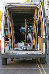 Image showing Builders Van