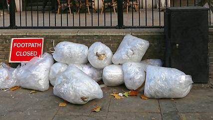 Image showing Garbage Bags