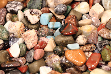 Image showing natural color gems background 