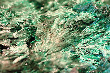 Image showing green malachite minerals 