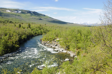 Image showing Abisko National Park, Sweden, Europe