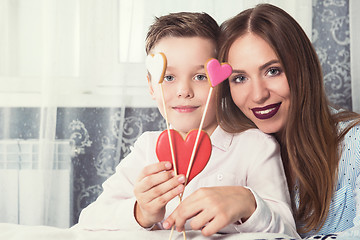 Image showing Happy Valentines or mother day