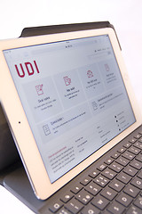 Image showing UDI on iPad