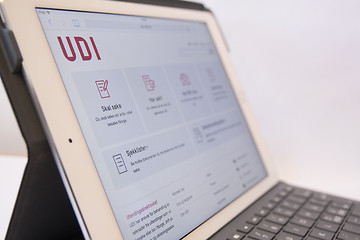 Image showing UDI on iPad