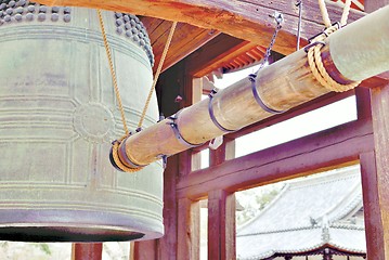 Image showing Temple bell named \