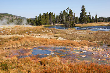 Image showing Yellowstone National Park, Utah, USA