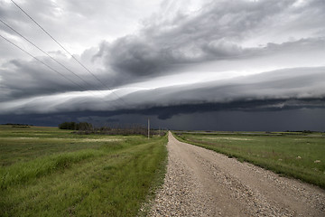 Image showing Storm Clouds Saskatchewan