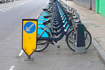 Image showing London Cycle Hire Scheme