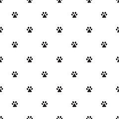 Image showing Animal\'s footprint pattern