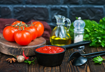 Image showing tomato sauce