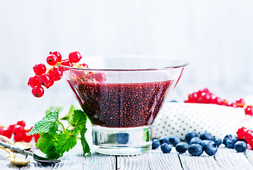 Image showing chia smoothie