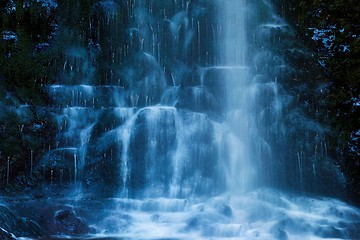 Image showing Waterfall in the forest