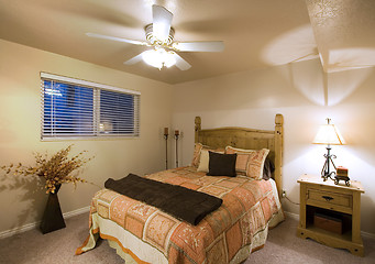 Image showing Classic Stylish Bedroom