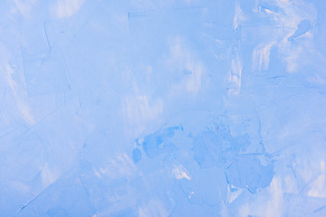 Image showing blue concrete background