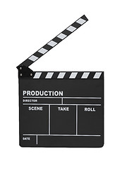 Image showing Clapperboard isolated