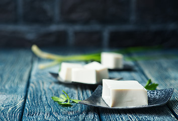 Image showing tofu cheese