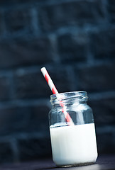 Image showing milk in glass