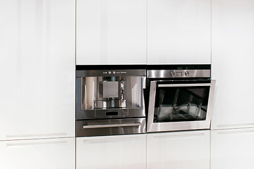 Image showing White kitchen