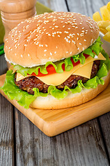 Image showing Burger