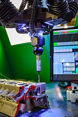 Image showing Metalworking CNC milling machine.