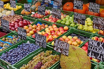 Image showing Vegetables at the market