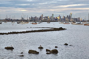 Image showing Melbourne city view