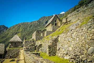 Image showing Old houses of settlement