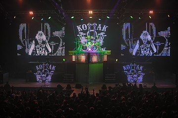 Image showing Dnipropetrovsk, Ukraine - October 31, 2012: Scorpions rock band