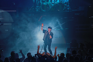 Image showing Dnipropetrovsk, Ukraine - October 31, 2012: Scorpions rock band