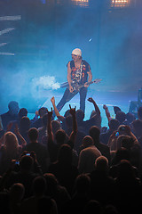 Image showing Dnipropetrovsk, Ukraine - October 31, 2012: Scorpions rock band