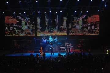 Image showing Dnipropetrovsk, Ukraine - October 31, 2012: Scorpions rock band