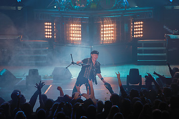 Image showing Dnipropetrovsk, Ukraine - October 31, 2012: Scorpions rock band