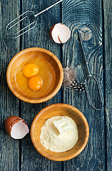 Image showing ingredients for baking