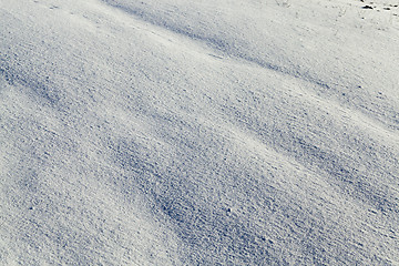 Image showing snow covered surface