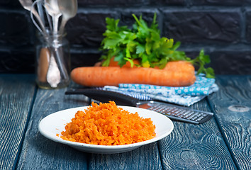 Image showing carrot on plate