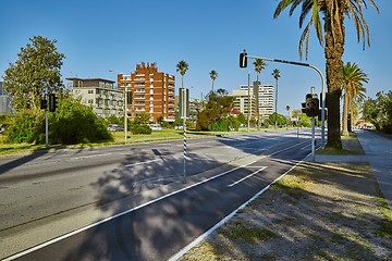 Image showing Street in St Kilda, Melbourne