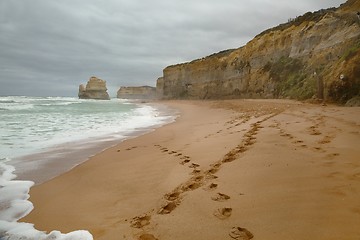 Image showing Sandy Ocean Beach