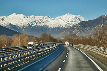 Image showing Highway in Italy