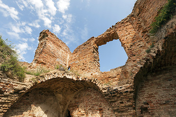 Image showing the ruins of an ancient castle