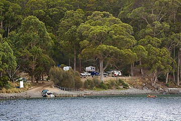 Image showing Fortescue bay shores