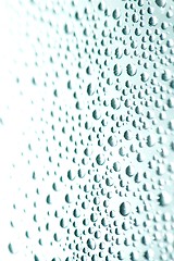 Image showing Droplets on glass