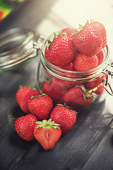 Image showing Fresh ripe strawberry