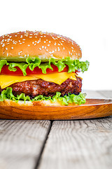 Image showing Burger