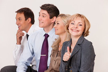 Image showing Young Professional People