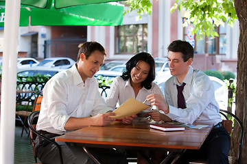 Image showing Young Professional People