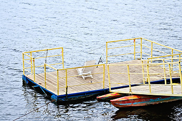 Image showing Pier on the water