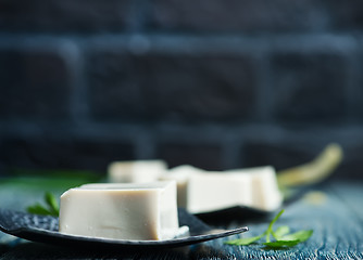 Image showing tofu cheese