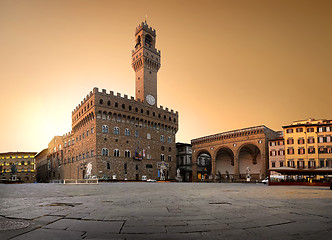 Image showing Belltower on piazza