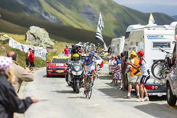 Image showing The Cyclist Alexandre Geniez -Tour de France 2015