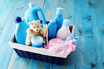 Image showing baby supplies